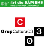 Tortosa acull el quart Dia SÀPIENS l’11 de maig, organitzat per la cooperativa Sàpiens Publicacions, de Grup Cultura 03