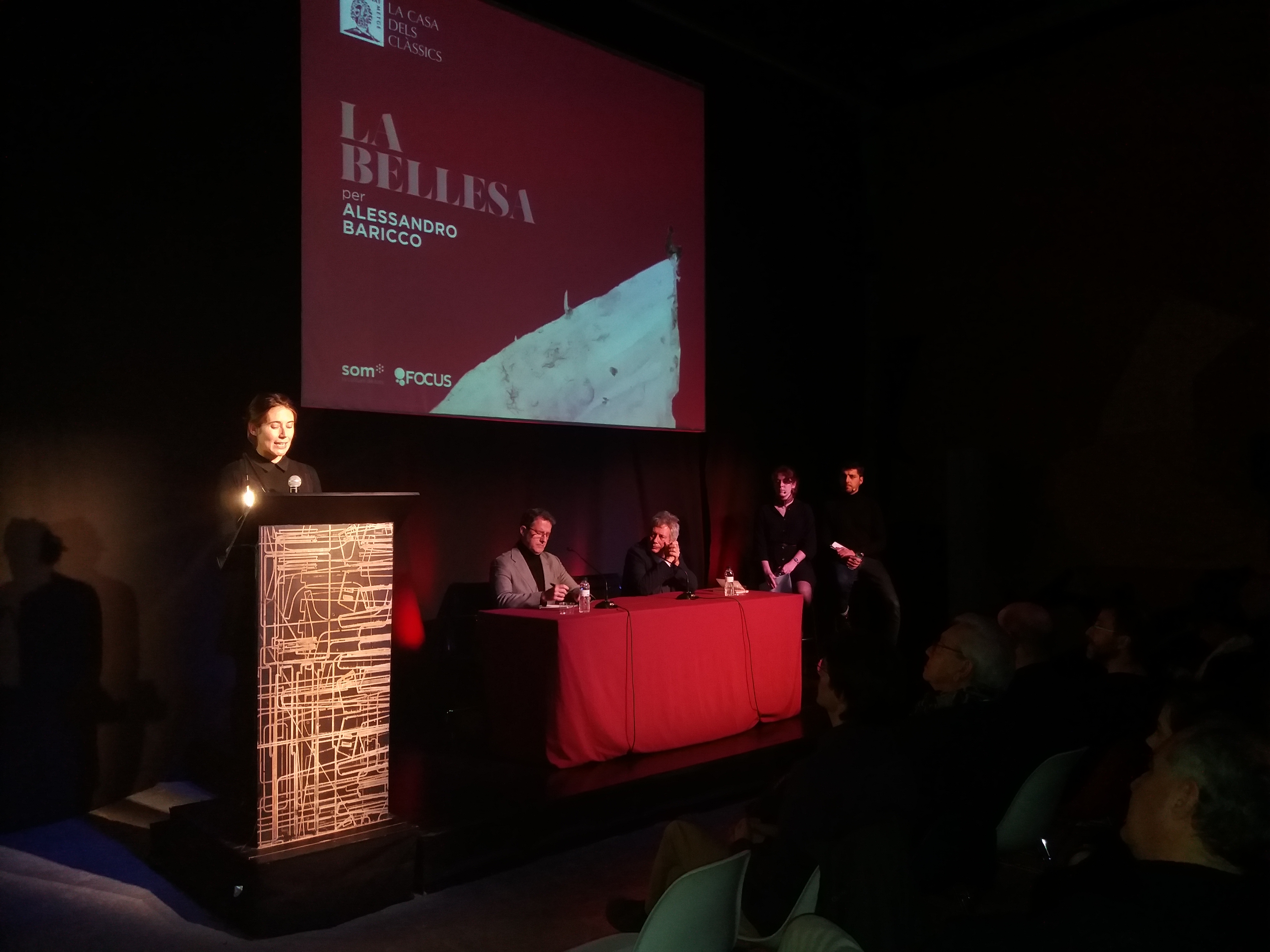 Alessandro Baricco presenta el manifest fundacional del primer Festival Clàssics, que organitza el grup SOM