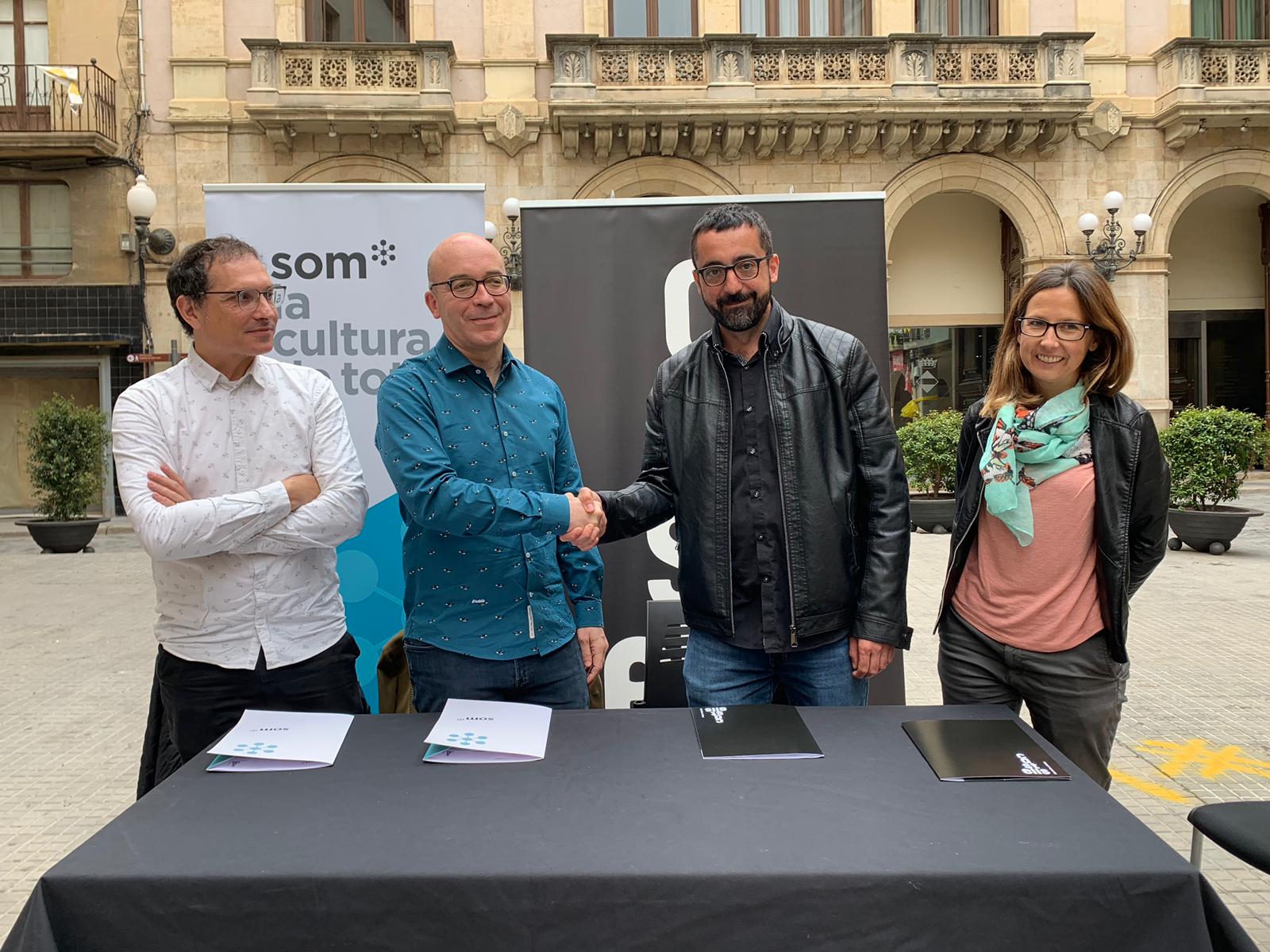 Som* signa un acord amb la Coordinadora de Colles Castelleres de Catalunya per a la difusió de les properes quatre temporades de castells