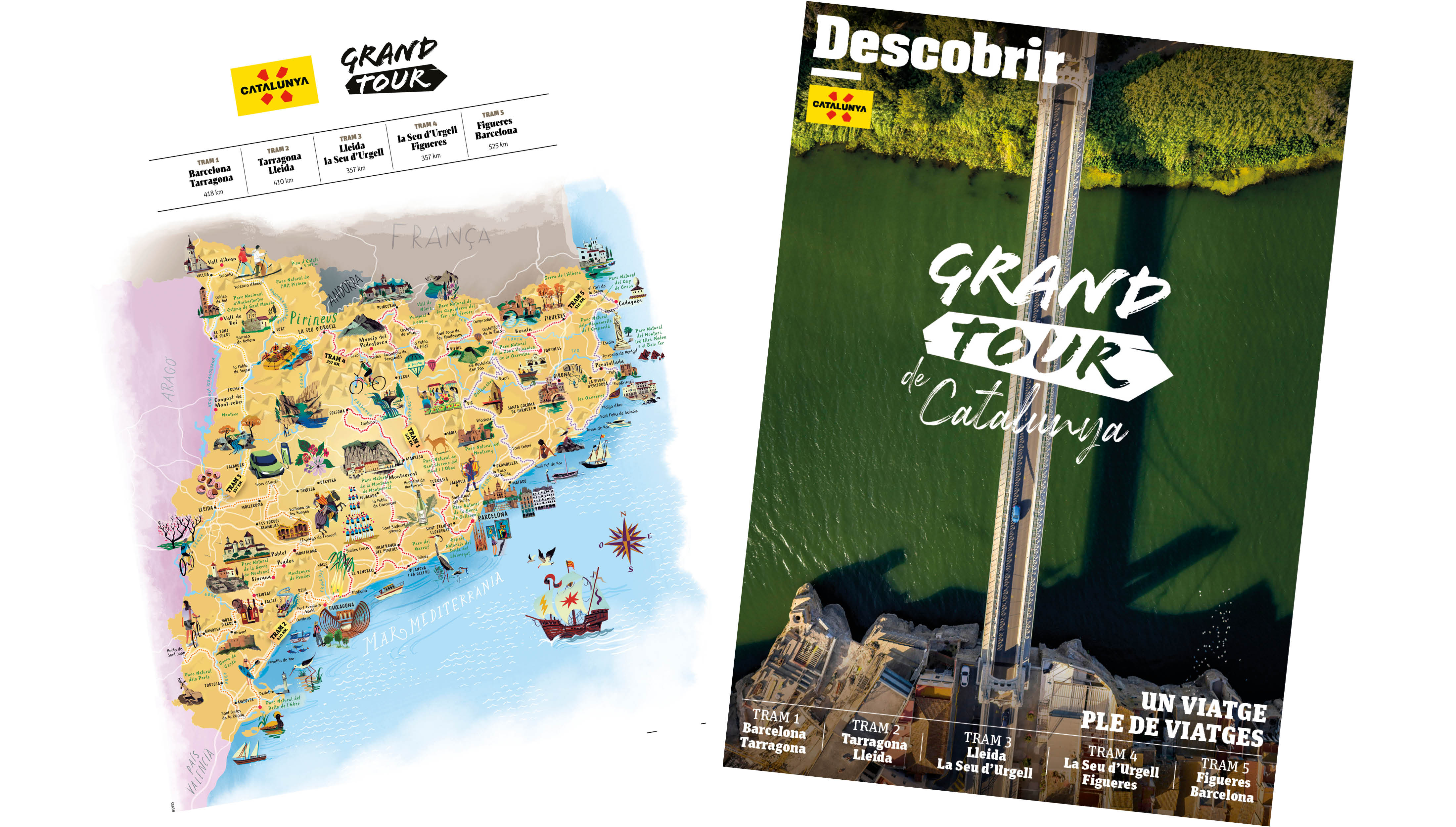 La revista “Descobrir” de Som* presenta el Grand Tour de Catalunya
