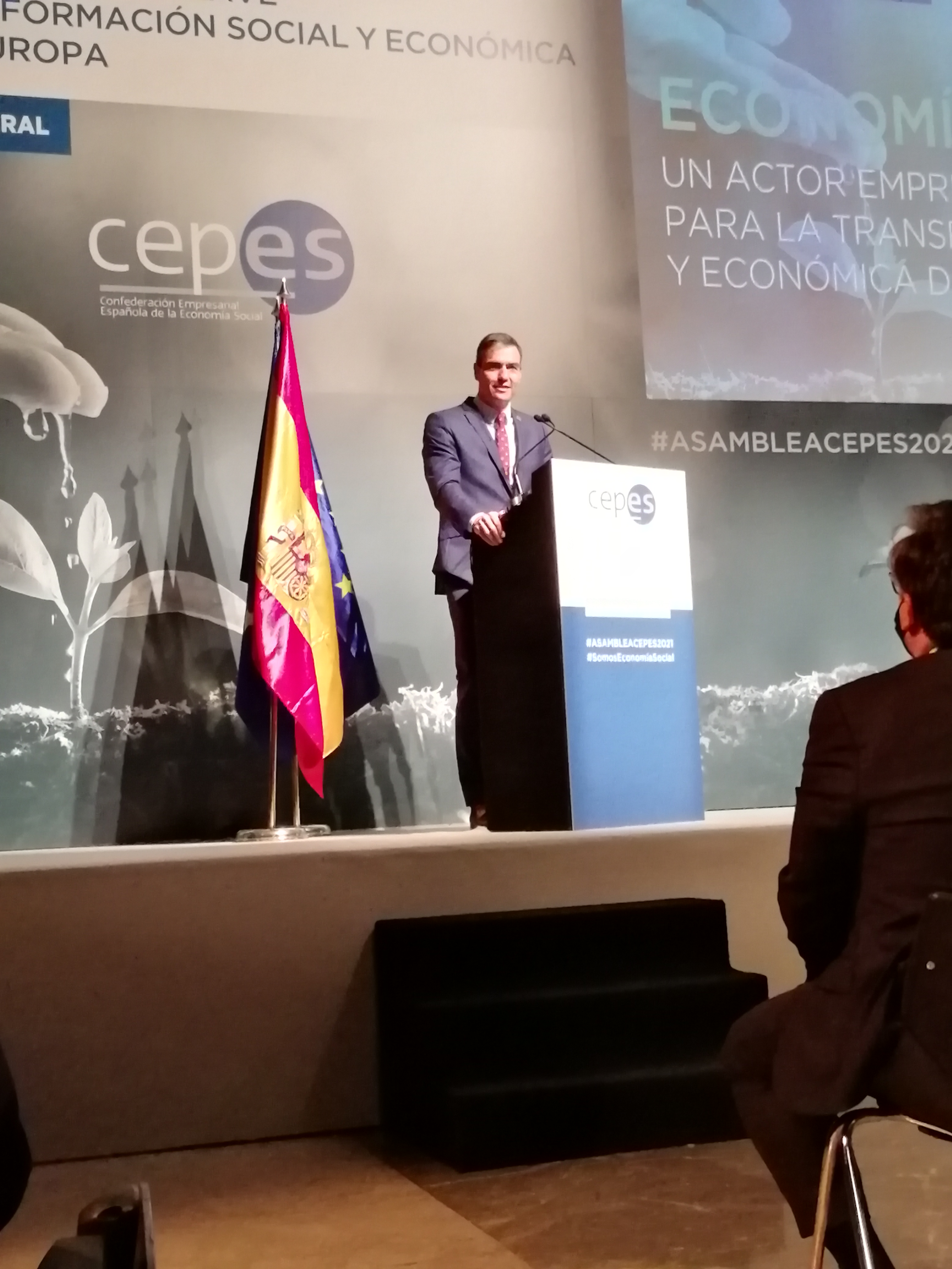 Clade participa a l’Assemblea General de CEPES, presidida pel president espanyol, Pedro Sánchez
