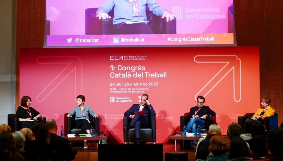 La presidenta de Suara participa en el 1r Congrés Català del Treball per a parlar del model de la cooperativa en la transformació de l’economia social